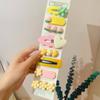 Set de 5 piezas de pinza BB de arena movediza pasador infantil pasador de niña pasador roto accesorios para el cabello de bebé tocado lindo de alta gama