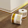 Directo de fábrica: rodapié de PVC autoadhesivo, moldura de esquina de pared, pegatinas de pared, moldura de alféizar de ventana y moldura para azulejos para paredes de sala de estar