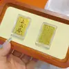 Sticker Dorado Shuibei para Teléfono Móvil Oro Puro 999 Año del Caballo Tarjeta Atrae Fortuna Riqueza Pegatina para Refrigerador 2mg Venta al por Mayor