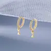 Brincos de osso novo Mori Dongdaemun japonês e coreano ins moda brincos de diamante versáteis brincos simples femininos atacado
