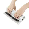 Caja de Color Empaquetada Esterilla de Bambú para Sushi Casero Antiadherente Esterilla para Enrollar Arroz Herramienta DIY Herramienta Especial para Rollos de Arroz con Algas