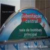 Caixa de luz de propaganda segura para uso interno em mina entregue à mina DHS10/12L caixa de luz LED segura para uso interno em mina