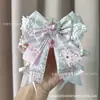 Alas de Ángel Lolita Hechas a Mano DIY con Lazo de Cristal Rosa Producto Terminado Accesorios para Bolsas con Temática de Anime Decoración
