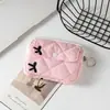 Bolsa para Auriculares Bluetooth de Artículos de Amazon Transfronterizos, Mini Bolsa de Almacenamiento, Bolsa para Llaves, Bolsa Colgante, Billetera para Monedas, Bolsa de Almacenamiento Portátil