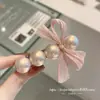 Grampo de Cabelo de Strass Doce Versátil Cuidadosamente Selecionado Novo Grampo Lateral para Franja Grampo de Cabelo de Temperamento de Alta Qualidade Coleção de Acessórios de Cabelo