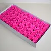 Fábrica de origem flor de sabão de três camadas cabeça de flor flor de sabão flor de rosa tem uma base flor de água simulação flor Dia dos Namorados Vietnamita trabalhadores