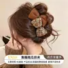 Grampo de Cabelo Outono e Inverno Feminino de Alta Qualidade Presilha Tubarão Tamanho Grande Para Cabelo Grosso Grampo de Cabelo Laço de Borboleta Presilha de Cabelo Pente de Luxo Leve