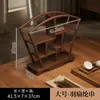 Mesa de Té de Madera Maciza Estante de Almacenamiento Sala de Té China Escritorio Estante Bogu Tetera Pequeña Juego de Té Taza de Té Almacenamiento Exhibición Adornos