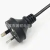 Cable de alimentación de cola de ocho caracteres con dos enchufes estándar australiano con cola de ocho caracteres estándar australiano aislada Ac Cable de alimentación con enchufe australiano de dos núcleos