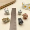 Dibujos Animados Super Mini Lindo Animal Terciopelo Animal Perro West Highland Colgante Llavero Cadena para Teléfono Móvil Accesorios de Joyería