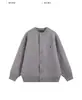 Jaqueta Cardigan de Tricô Unissex Estilo Novo Primavera e Outono 2025 Casual Tendência Versátil Manga Longa Suéter Jaqueta