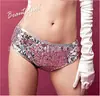Shorts de triângulo com lantejoulas de cintura baixa calças justas sexy roupas de performance ds europeias e americanas roupas de dança principal para boate roupas de pole dance