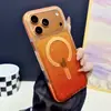 Aplicable a iPhone 18 Pro Max Funda de Teléfono Magnética Brillante Apple 17 Cubierta con Purpurina Cobertura Total Protección contra Caídas
