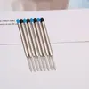 Refil de Caneta Metálica G2 Transfronteiriço 1,0 mm 424 Parker Base de Óleo Refil de Caneta Esferográfica de Reposição Núcleo Metálico Fabricante Atacado em Estoque