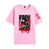 Leyenda de estilo espada Berserk, talla europea, comercio exterior, impresión transfronteriza, popular, talla grande, delgada, pareja, estudiante, cuello redondo, manga corta