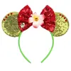 Amazon Diadema de Cumpleaños para Niña Lazo Lentejuelas Diadema Tema Frozen Accesorios para el Cabello de Niños