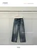 T-PLATFORM Shisan Hang 2026 Outono Inicial Jeans Americano Wide-Leg Clássico Calças de Cintura Alta Estilo Reto 58006