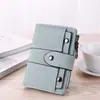 Carteira de atacado de fábrica feminina bolsa de moedas curtas novo japonês e coreano pequeno fresco multi-função saco de cartão fivela carteira feminina