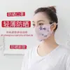 Protección solar de verano Protección UV Parasol Mascarilla estilo coreano Transpirable Lavable A prueba de polvo Parasol Mascarilla de gasa ajustable