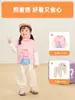 Kaka Panda Roupas Infantis Camiseta de Algodão Puro Manga Longa para Meninos Roupa de Outono para Meninas Camada Base de Outono Infantil Top de Bebê Tendência