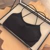 Hermoso Sujetador de Espalda Sujetador Push-Up Camisola de Estudiante Todo en Uno Aro de Acero Almohadilla para el Pecho Delgado Sujetador Tipo Tubo Anti-Exposición