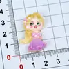 Brilhante Pequena Princesa de Anime Desenho Animado DIY Acessórios de Resina Joias Cola de Creme Grampo de Cabelo Feito à Mão Capa de Celular Sapatos