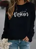 2025 Amazon Wish Ebay Aliexpress Estación Independiente Ropa de Mujer Animal Sudadera de Cuello Redondo Estampada Europea y Americana