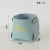Porta bolígrafos de escritorio de oficina de lujo ligero Caja de almacenamiento para controles remotos y artículos varios Cesta de almacenamiento de cuero para cosméticos de cuidado de la piel