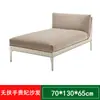 Sofá de Esquina para Exteriores Combinación de Sofá de Ratán Silla de Ratán para Sala de Estar Individual Triple Doble Muebles para Patio Exterior tipo Ratán