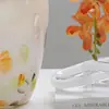 Florero de Vidrio Nublado Arreglo Floral Escritorio Sala de Estar Utensilios Decoración de Cultivo de Agua Estilo Moderno Simple Francés de Vidrio Lujo Accesible