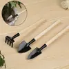 Ferramenta de plantio de flores terno doméstico plantio de vegetais flor suculenta flor pá de vaso de terra solta pá de jardinagem tesoura pequena pá