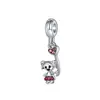 Pingente Criativo de Desenho Animado Menino e Menina Moda DIY Acessórios de Pulseira Pingente Colar Pingente Ornamentos de Cordão Feitos à Mão Pronto para Venda