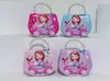 2024 Nueva Bolsa de Hombro de Hielo y Nieve para Niños Moda Princesita Versátil para Salir Moderna Bolsa Cruzada de Mano Aisha Lote
