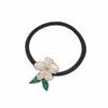 Faixa de cabelo elegante fresca Faixa de cabelo de flor de pérola branca Cordão de cabelo de margarida Acessórios de cabelo Cordão de cabelo Elástico de cabelo Fábrica de acessórios de cabelo atacado