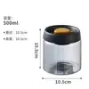 Pote para Armazenamento de Grãos de Café Selado a Vácuo Pote de Vidro Selado Grau Alimentício Pote para Armazenamento de Pó de Café Recipiente para Armazenamento de Chá