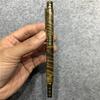 Pluma de Firma Yinjin Seda Bambú Pluma de Firma Ébano Veteado de Madera Zhen Nan Pluma Estilográfica de Doble Uso para Regalo o Uso Personal