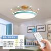 Lámpara de techo de corona nórdica de lujo ligero para dormitorio, lámpara de araña creativa cálida para segundo dormitorio, habitación de niña princesa, habitación infantil, protección ocular