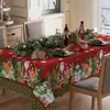 Mantel de Navidad, Mantel, Suministros de Decoración de Mesa Navideña, Suministros de Decoración de Mesa Festiva, Nuevos Productos Transfronterizos
