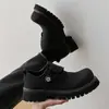 Zapatos de Cuero para Hombre 2025 Primavera Nuevos Casual Británico Cabeza Ancha Zapatos Derby para Hombre Zapatos Deportivos de Plataforma 241229-T