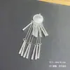 Accesorios de imán para refrigerador de la etnia Miao, piezas estilo chino de fénix y mariposa imitación plata, estilo étnico de plata Miao de nicho, pavo real, área escénica de Guizhou