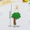 Patches Bordados Transfronteiriços Feitos à Mão com Contas de Coqueiro e Estrela do Mar para Bolsas, Capas de Celular, Acessórios de Roupa, Roupas DIY