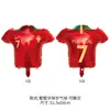 Novos Balões da Copa do Mundo 2026 Decorações em Formato de Bola de Futebol Balões de Camisa Suprimentos para Festa da Eurocopa