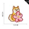 Adesivos de Bordado para Computador Yuanda Série de Adesivos de Tecido de Animais de Desenho Animado Adesivos de Tecido Bordados Acessórios para Roupas Adesivos de Bordado Adesivos de Patch