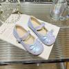 Zapatos de Cuero para Niñas 2025 Primavera Nuevos Estilo Ballet Dulces Zapatos de Princesa para Bebé Fáciles de Combinar Zapatos Planos Mary Jane para Niños