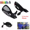 Protetor de mão para guidão de motocicleta modificado, para-brisa, placa de proteção de arco, buggy de praia, ATV, off-road CQR250 Huayang