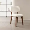 Silla de comedor de madera maciza estilo vintage, mesa y sillas de comedor retro francesas, silla de ocio para adultos con respaldo, adecuada para uso en el hogar y hotel