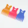 Peine para peinar el cabello, peine para pompadour africano, peine en forma de garra con impresión de logotipo, herramienta para el cabello, nuevo producto transfronterizo