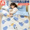Colcha de Quilt para Jardim de Infância Infantil Colcha de Algodão Algodão Puro Inverno Bebê Pequena Colcha de Algodão 120x150 Lavável Uso em Todas as Estações