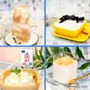 Leche de Coco Concentrada Panda Leche de Coco Espesa Leche Ye Jugo de Coco Paquete Pequeño Mezcla de Frutas con Sago Ingredientes para Hornear