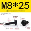 Parafusos Autoatarraxantes Sextavados Externos com Flange Dentada Zinco Preto Aço Inoxidável 304 M3~M8 Parafusos Autoatarraxantes Padrão Guangdong Gbwa